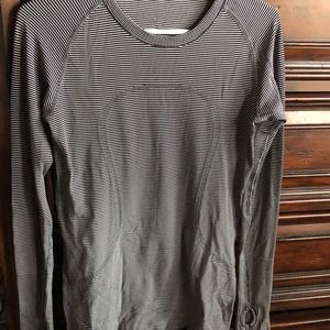 Lululemon Swiftly LS Stripe 8